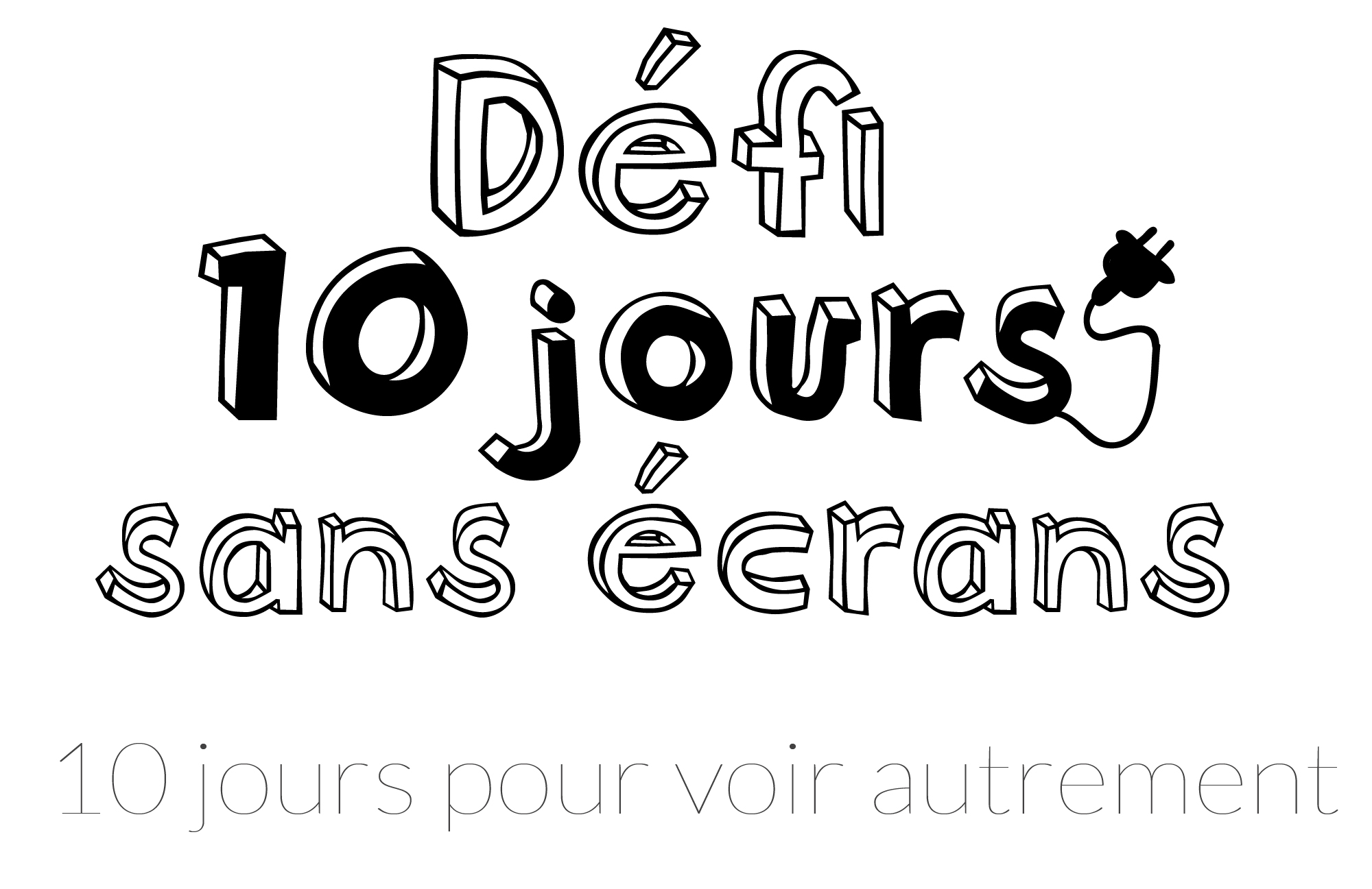 10 Jours Sans Ecrans Logo Large Fr Groupe Scolaire St Vincent